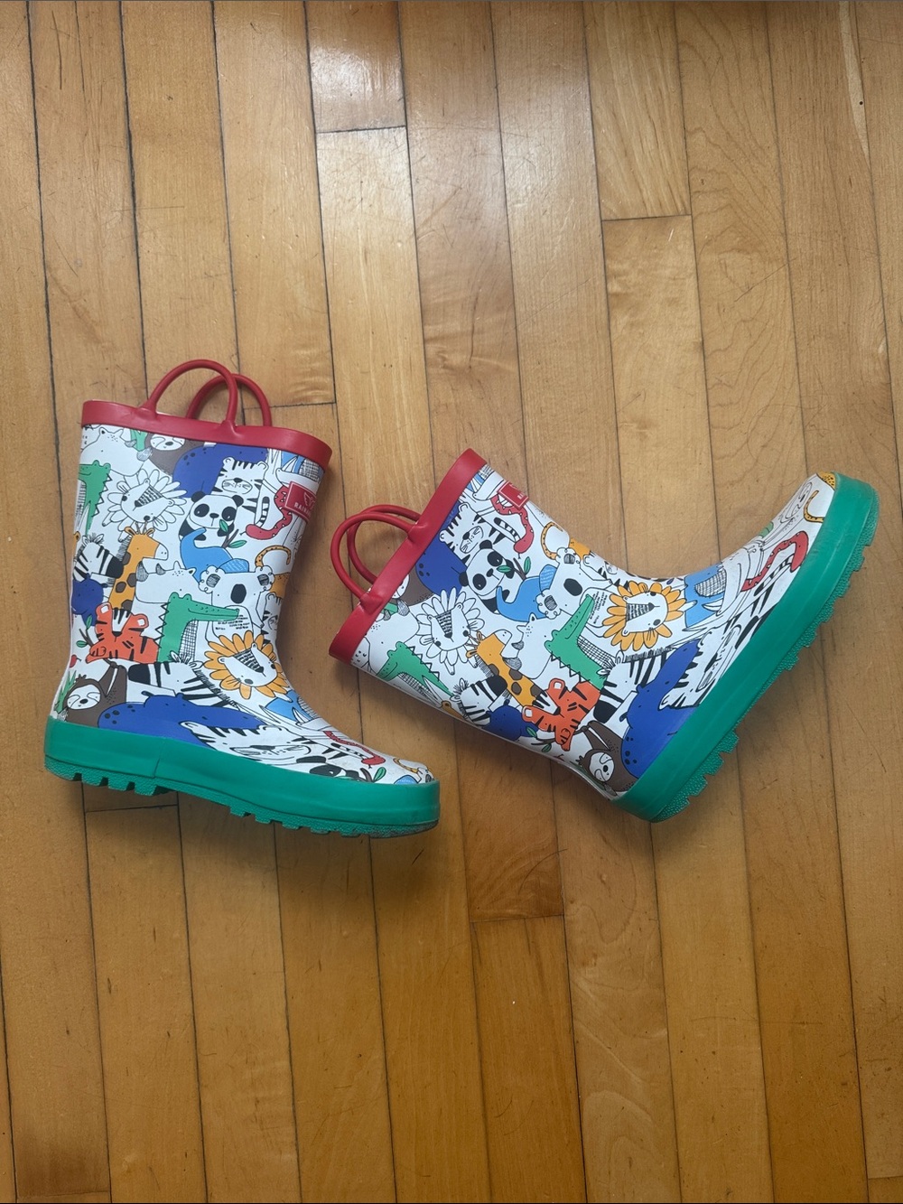 Kids' Colorful Animal Rain Boots - Multicolor